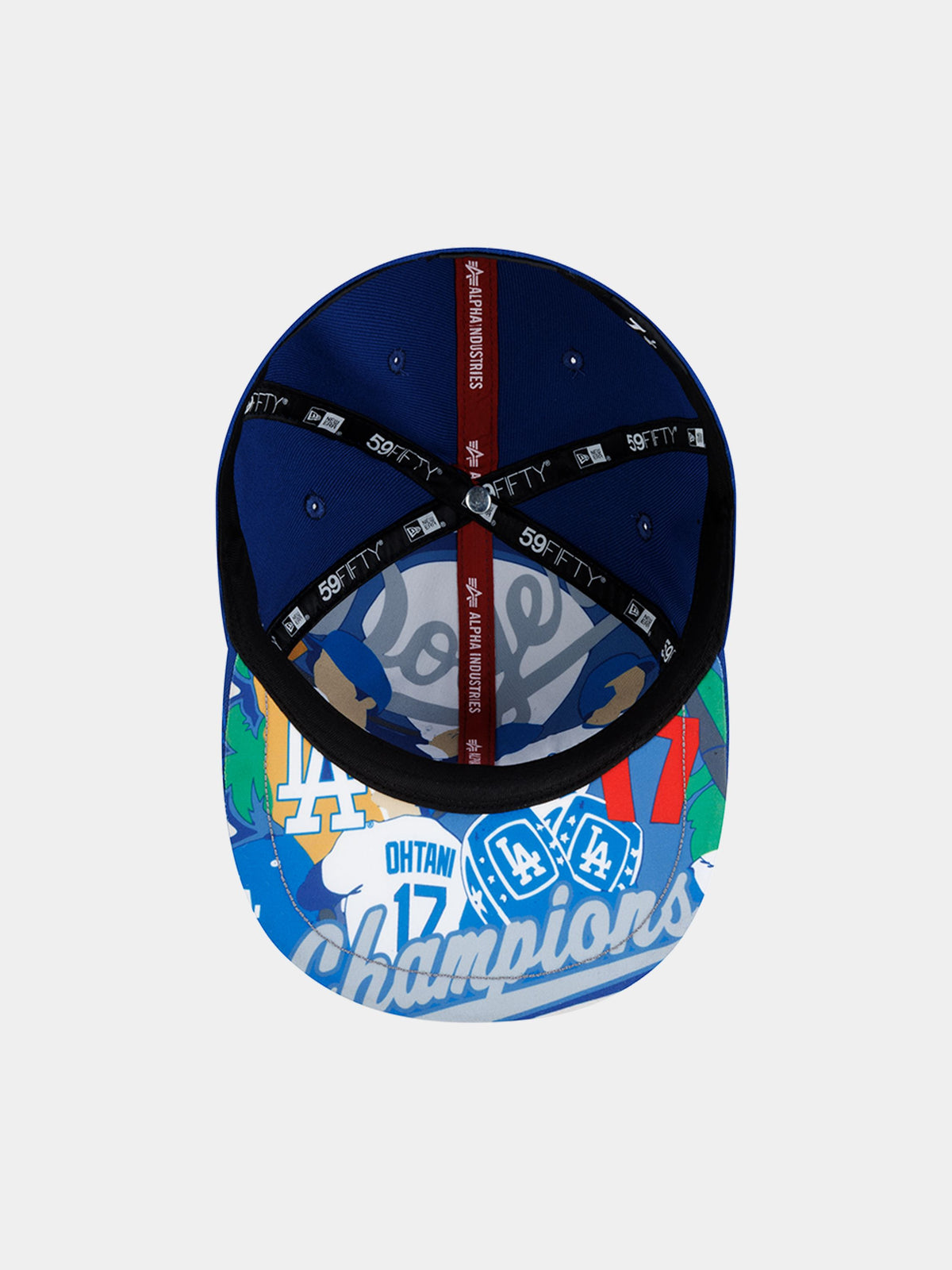 COMPLEXCON X LOS ANGELES DODGERS X ALPHA X NEW ERA 59FIFTY FITTED CAP ACCESSORY Alpha Industries 