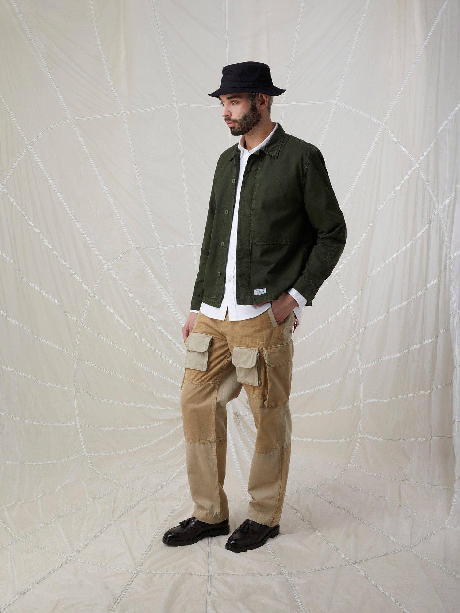 CONTRAST SHIRT JACKET (SEASONAL) SALE Alpha Industries 
