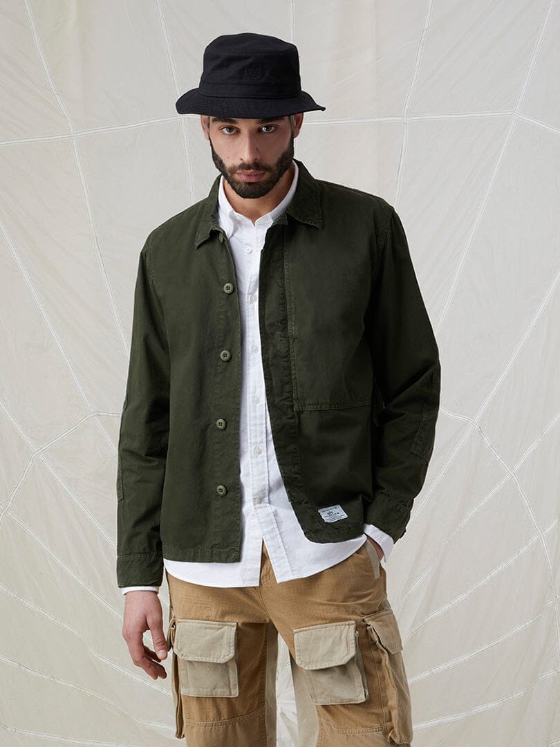 CONTRAST SHIRT JACKET (SEASONAL) SALE Alpha Industries 