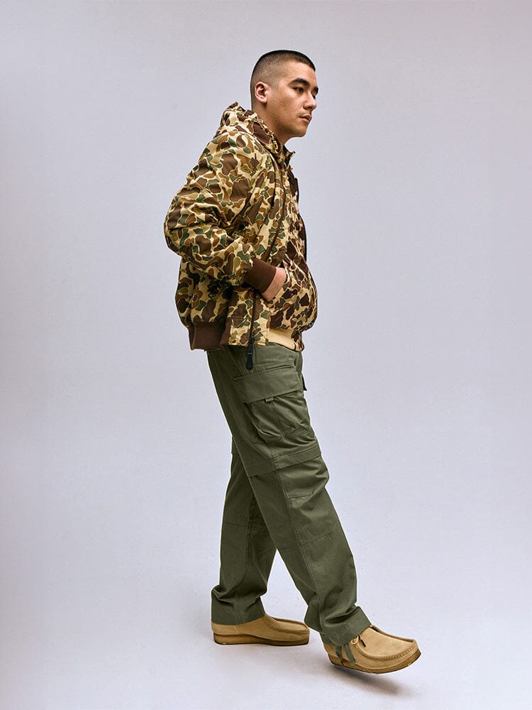 Alpha Industries Convertible Cargo Pant in Og-107 Green.