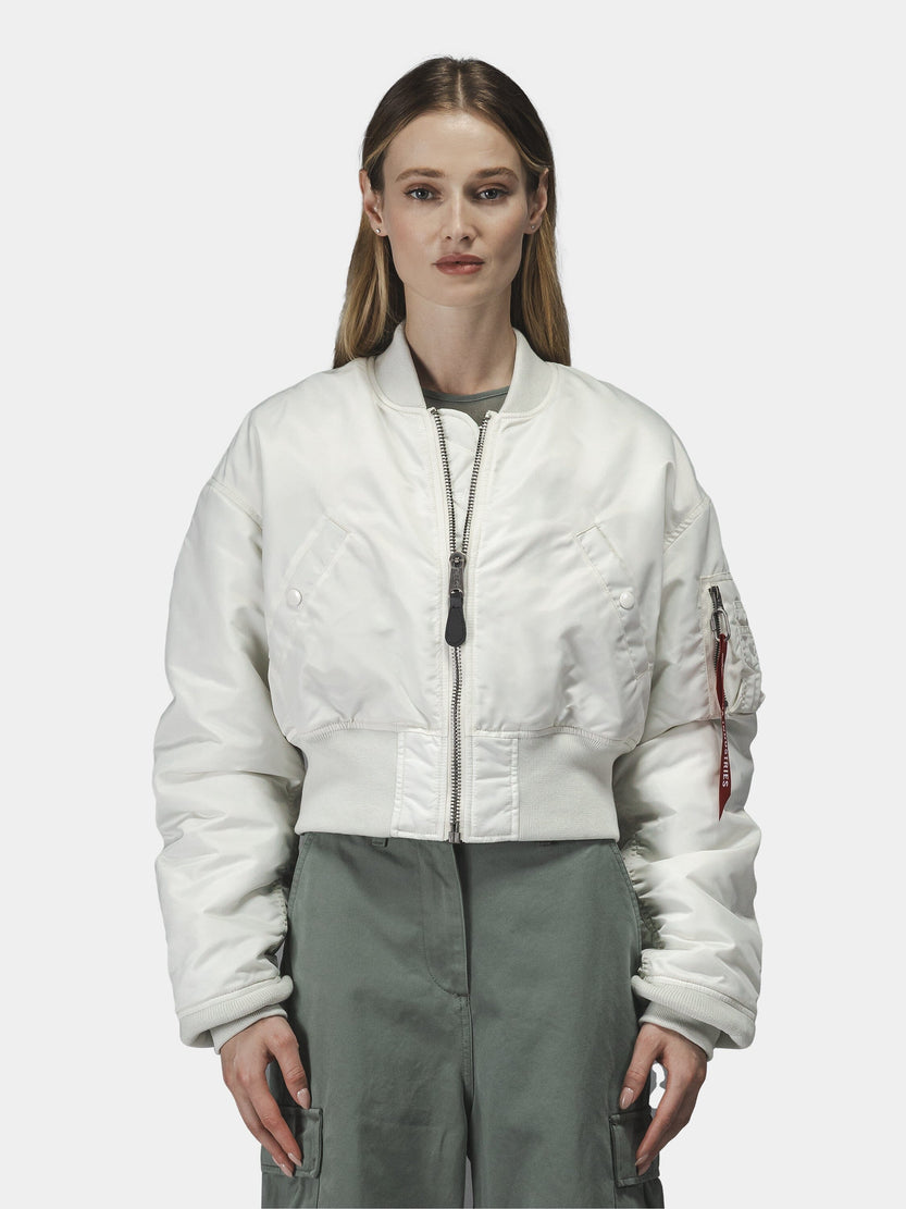 CROPPED MA-1 FLIGHT JACKET WOMENS OUTERWEAR Alpha Industries 