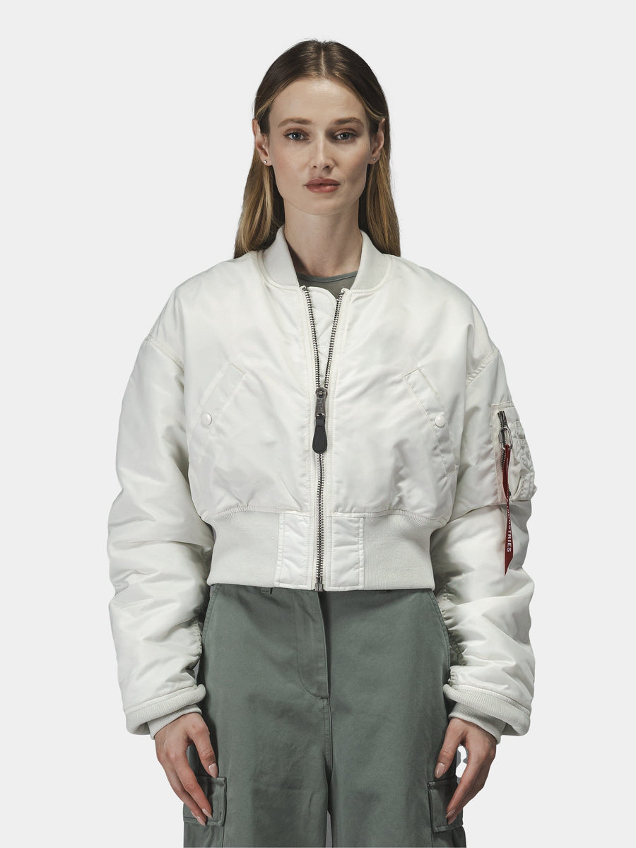 CROPPED MA-1 FLIGHT JACKET WOMENS OUTERWEAR Alpha Industries 