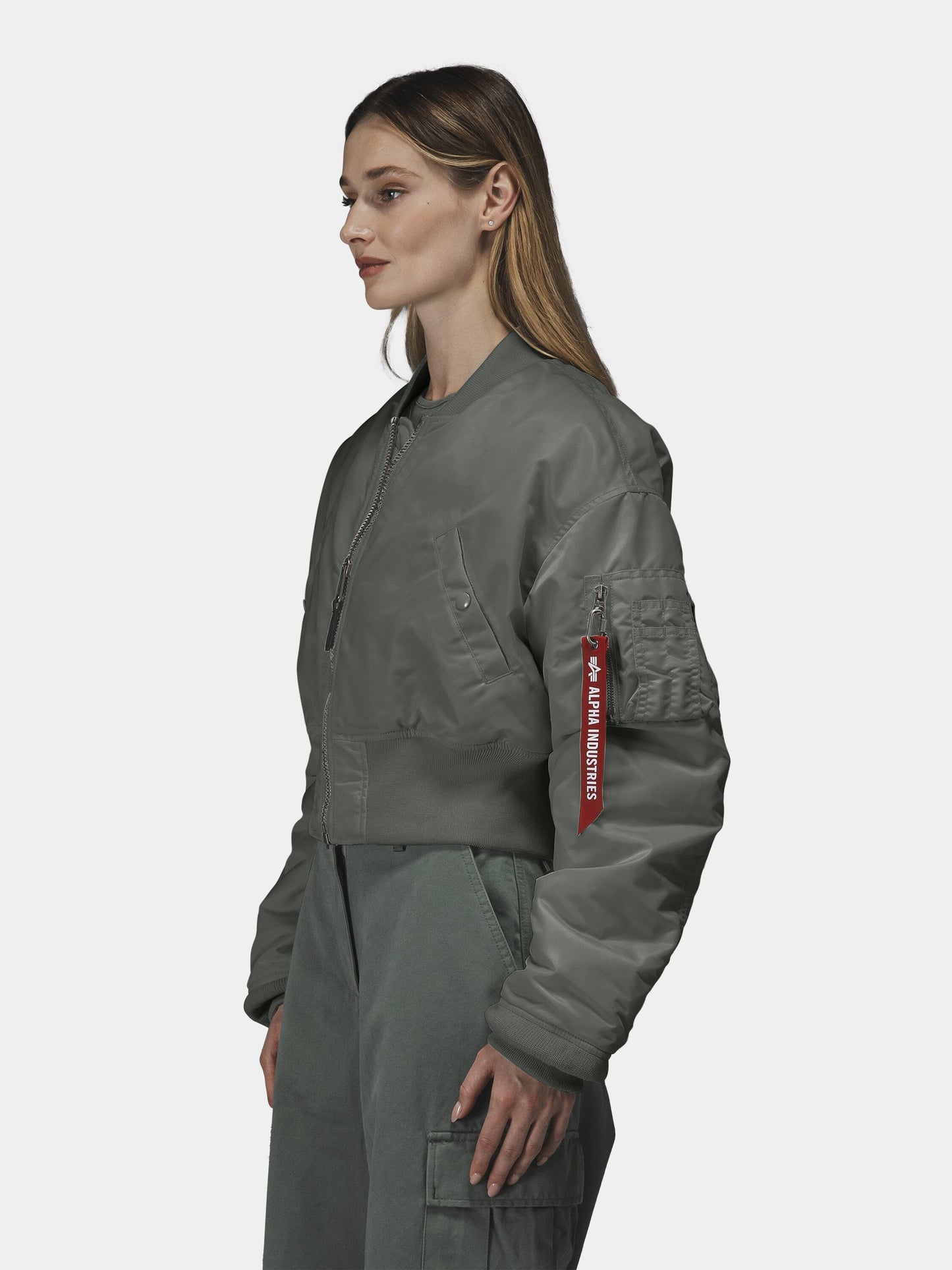 CROPPED MA-1 FLIGHT JACKET WOMENS OUTERWEAR Alpha Industries 