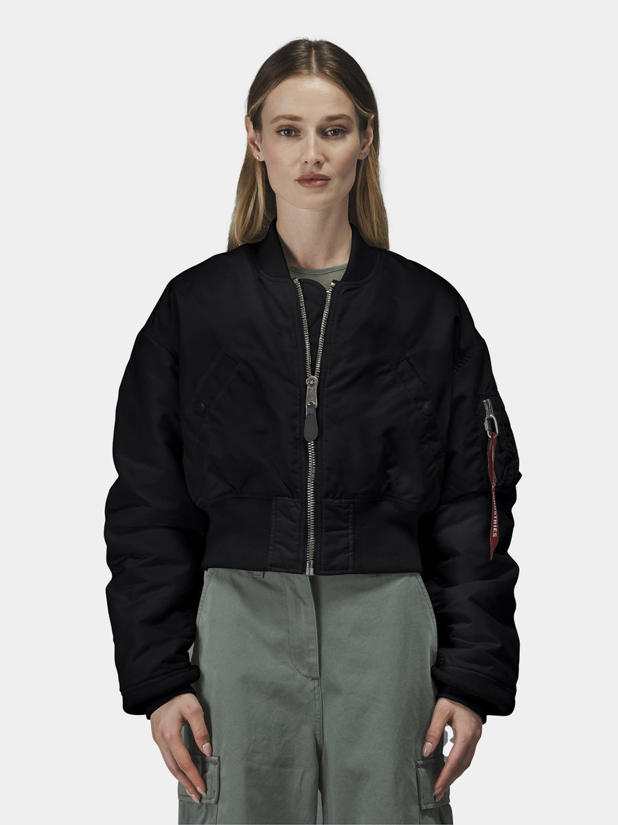 CROPPED MA-1 FLIGHT JACKET WOMENS OUTERWEAR Alpha Industries 