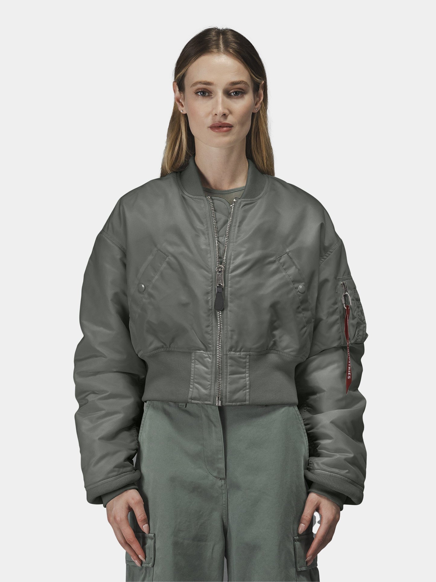 CROPPED MA-1 FLIGHT JACKET WOMENS OUTERWEAR Alpha Industries 