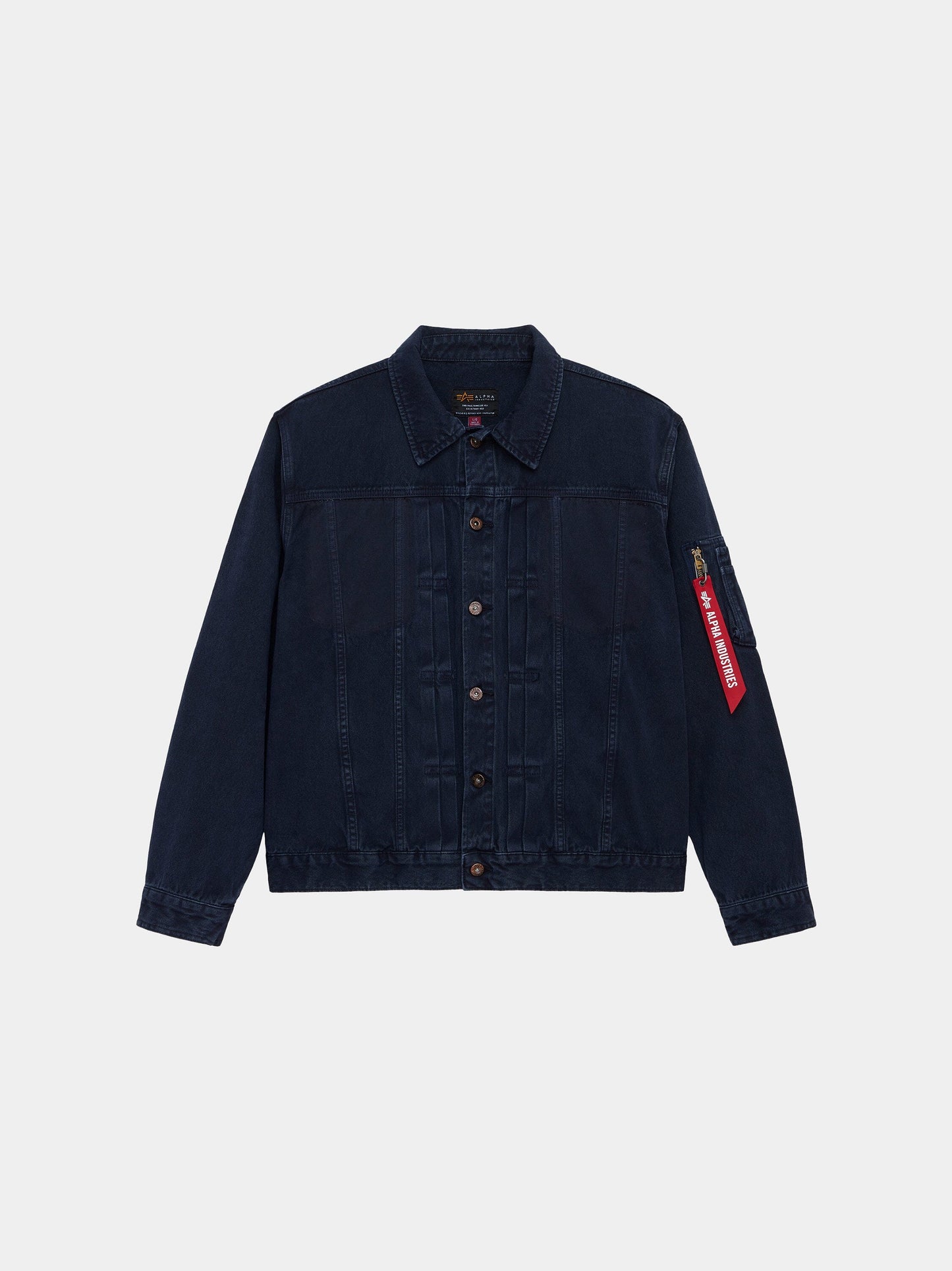 CTN WORK OVERSHIRT OUTERWEAR Alpha Industries REPLICA BLUE XS 