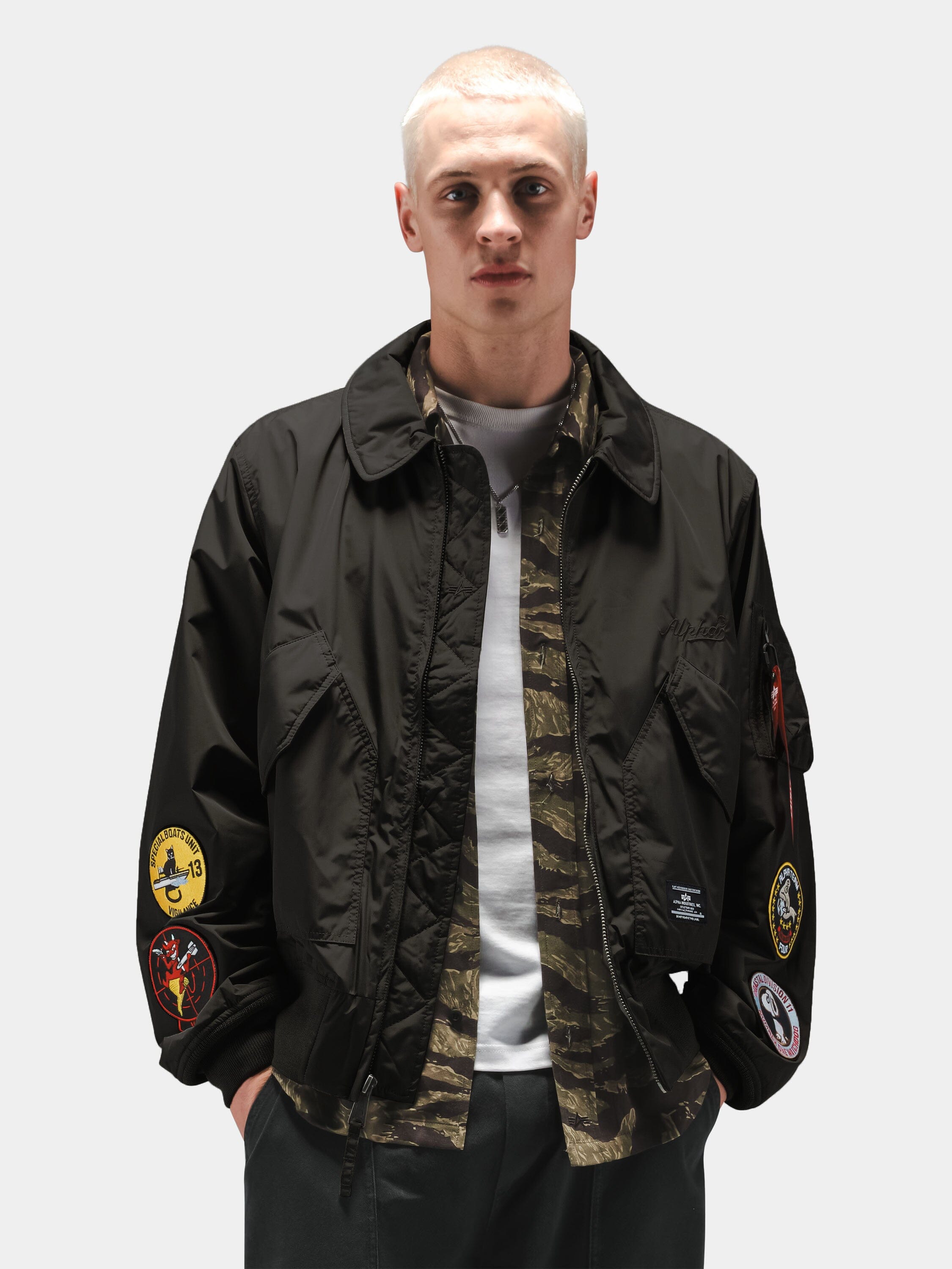 CWU 36/P RELAXED PATCHED FLIGHT JACKET | Alpha Industries