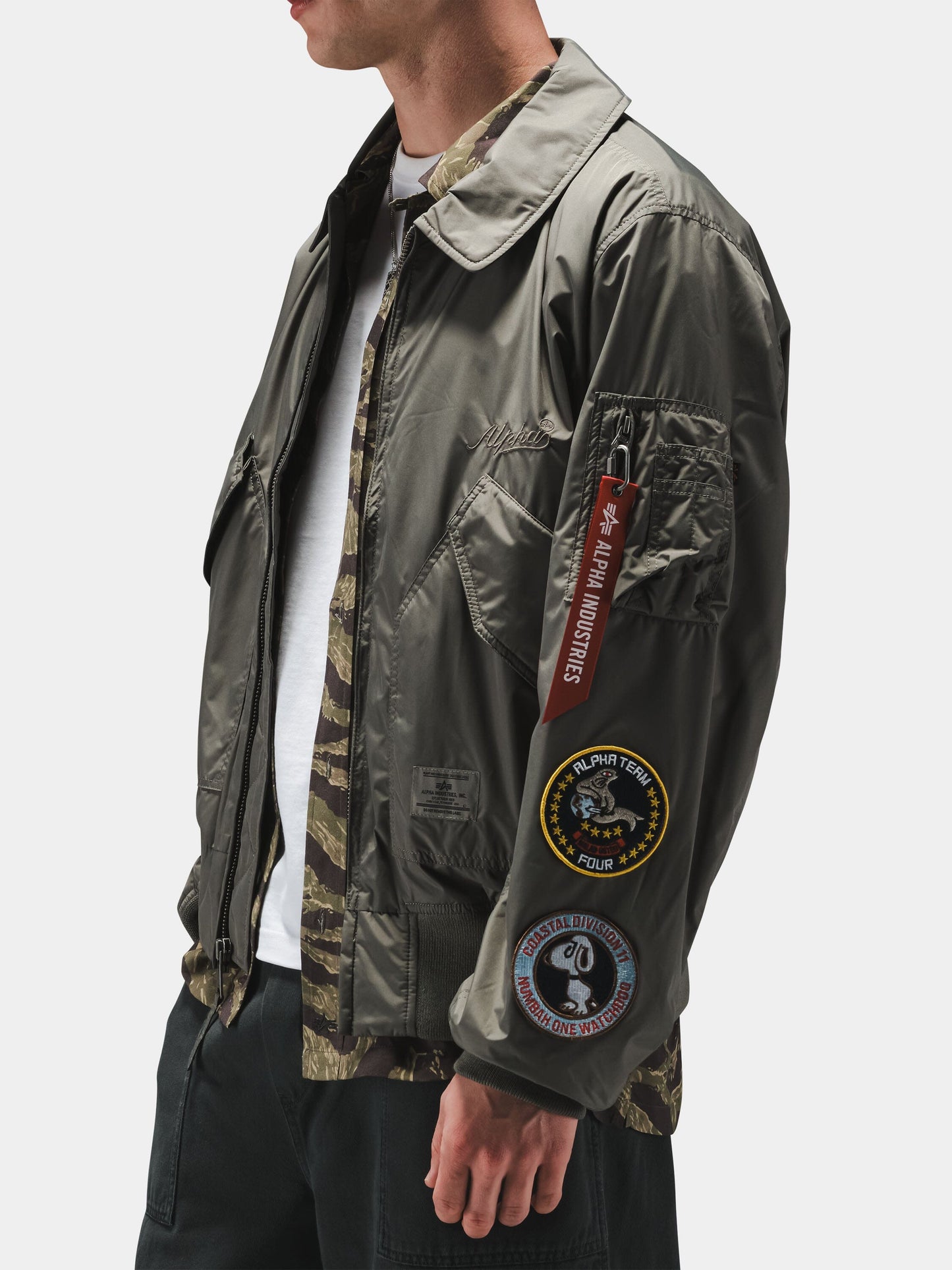 CWU 36/P RELAXED PATCHED FLIGHT JACKET OUTERWEAR Alpha Industries 