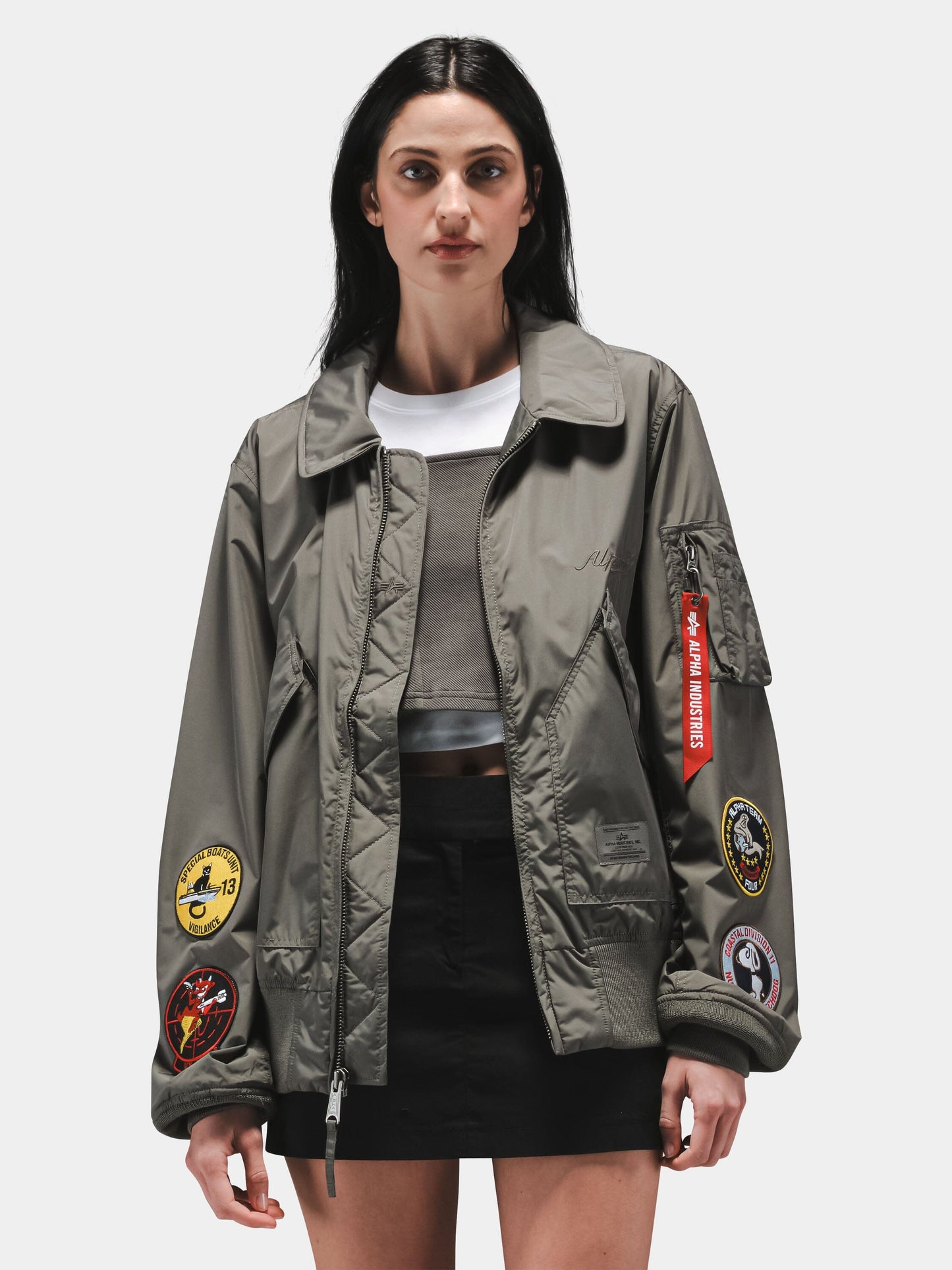 CWU 36/P RELAXED PATCHED FLIGHT JACKET OUTERWEAR Alpha Industries 