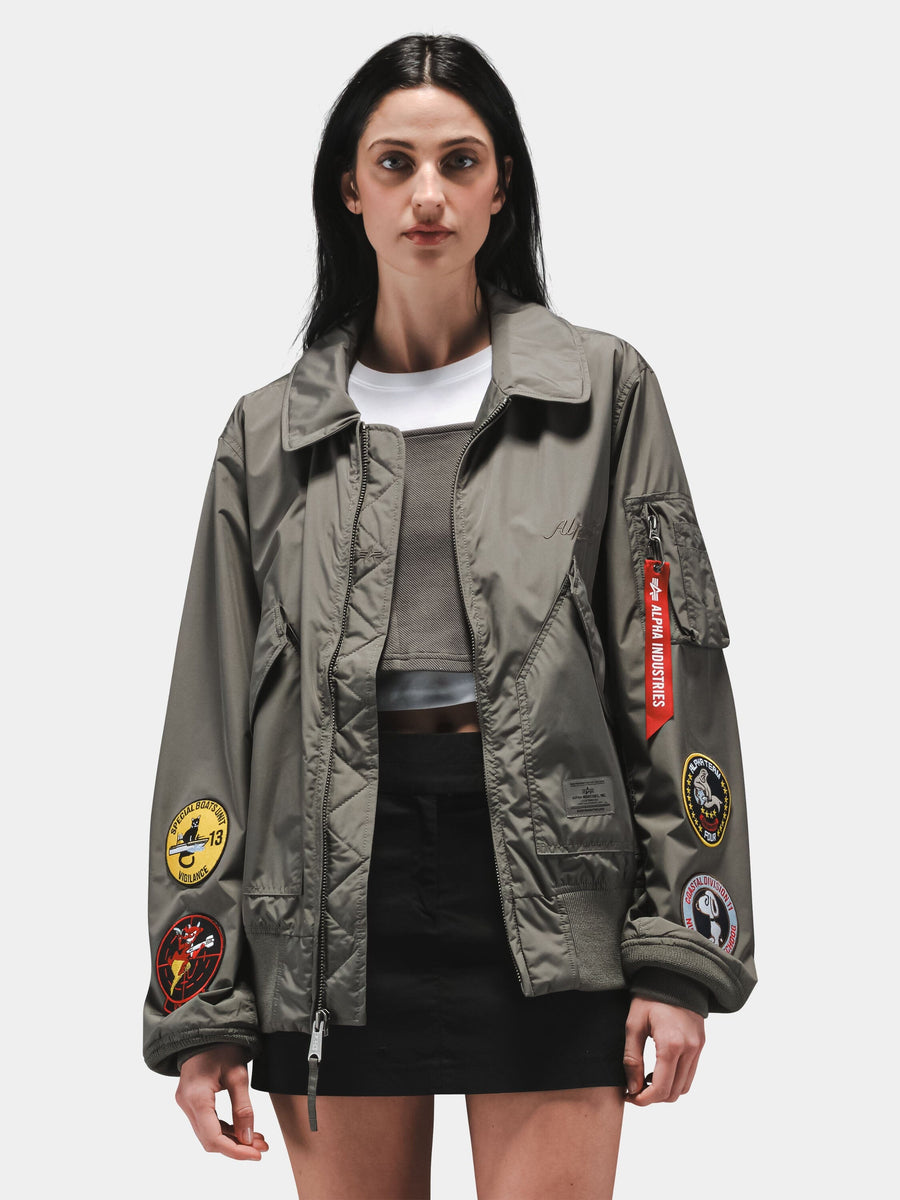 CWU 36/P RELAXED PATCHED FLIGHT JACKET OUTERWEAR Alpha Industries 