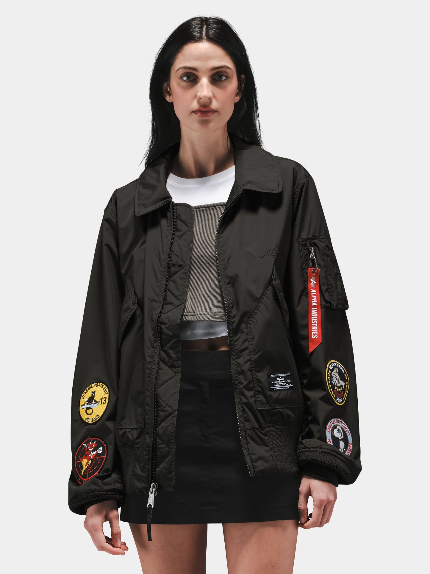 CWU 36/P RELAXED PATCHED FLIGHT JACKET OUTERWEAR Alpha Industries 