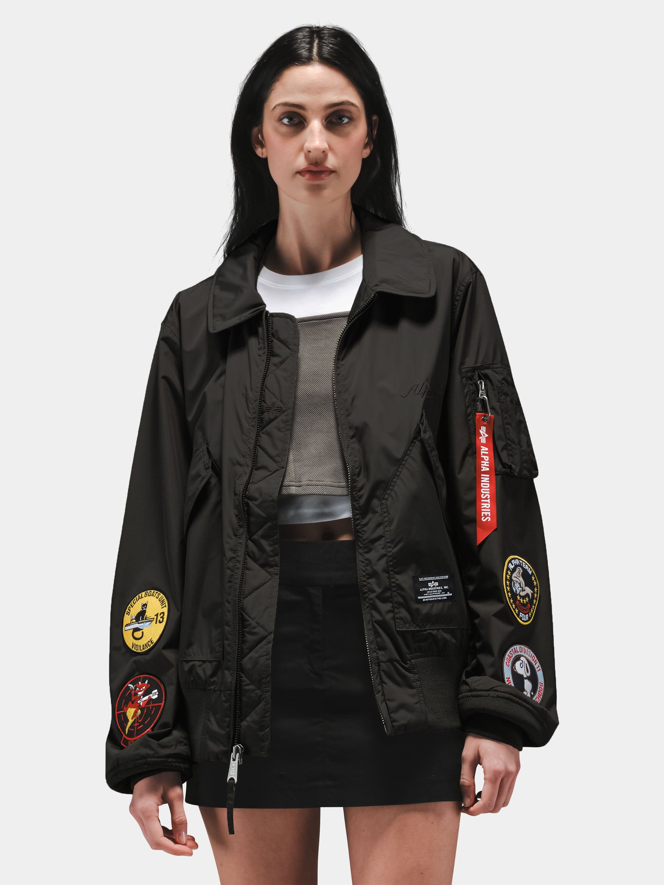 CWU 36/P RELAXED PATCHED FLIGHT JACKET OUTERWEAR Alpha Industries 