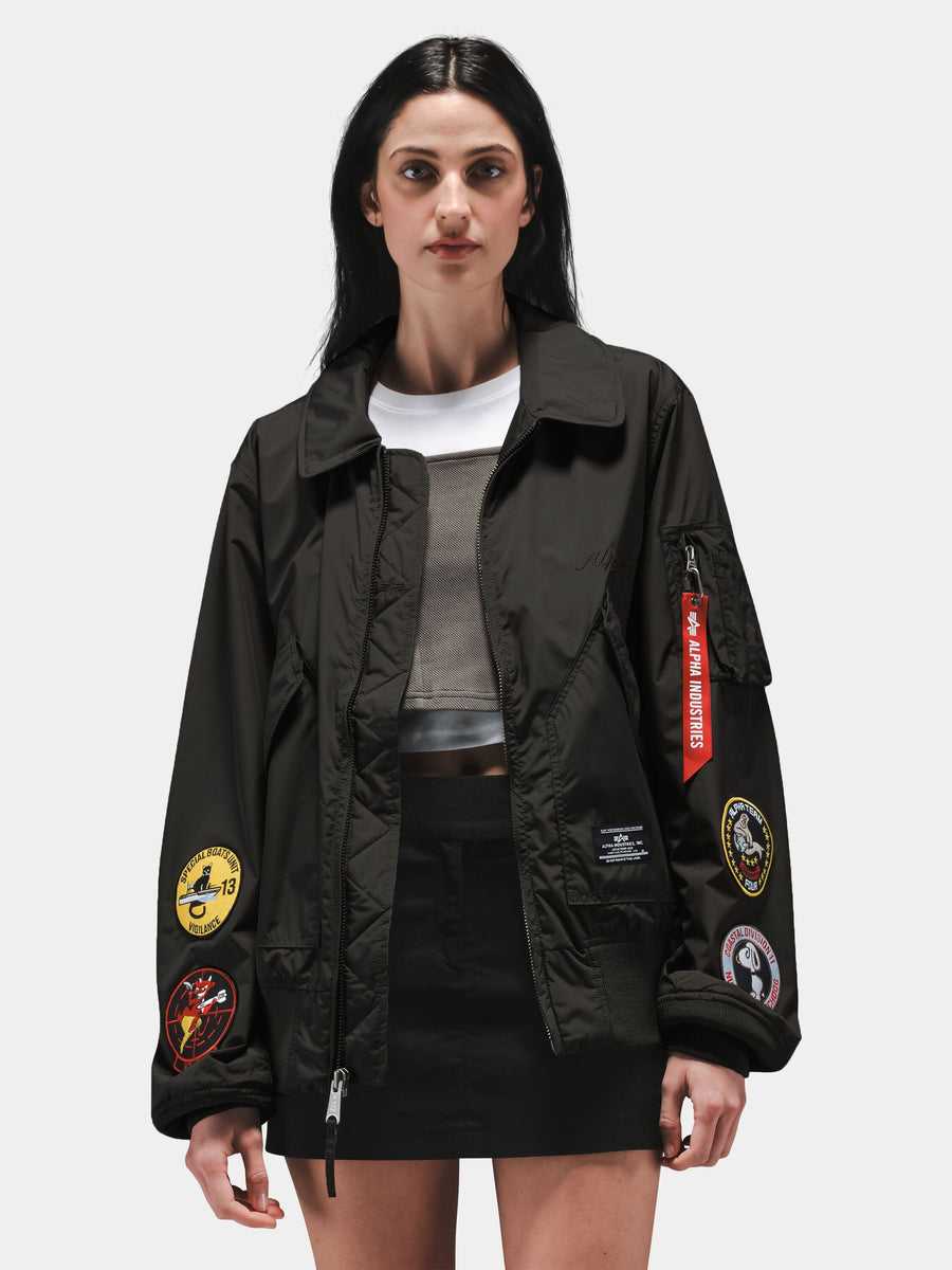 CWU 36/P RELAXED PATCHED FLIGHT JACKET OUTERWEAR Alpha Industries 