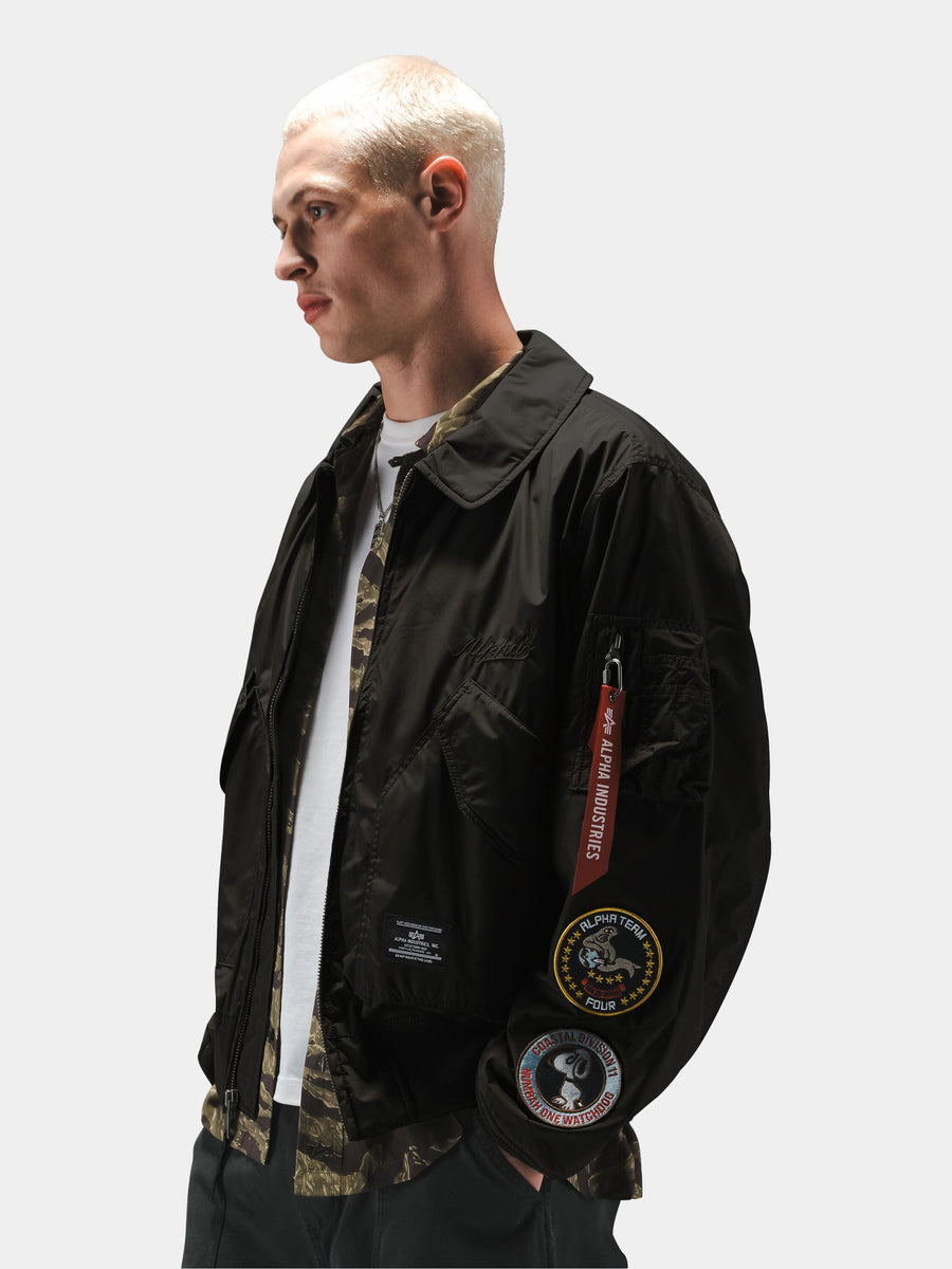 CWU 36/P RELAXED PATCHED FLIGHT JACKET OUTERWEAR Alpha Industries 