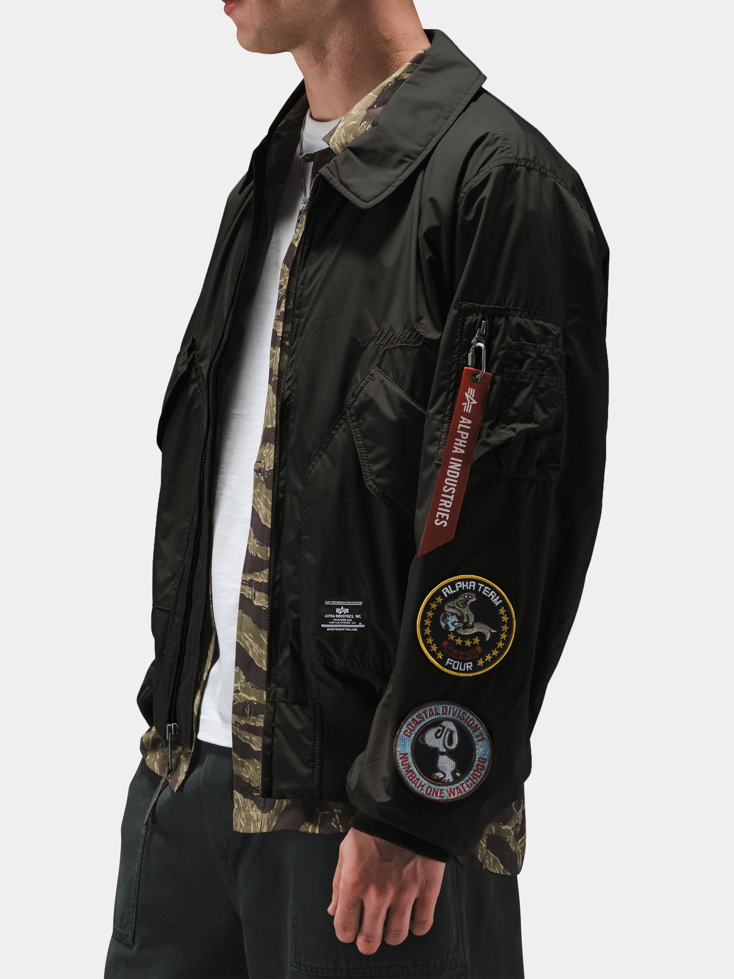 CWU 36/P RELAXED PATCHED FLIGHT JACKET OUTERWEAR Alpha Industries 