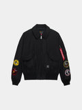 CWU 36/P RELAXED PATCHED FLIGHT JACKET OUTERWEAR Alpha Industries BLACK XXS 