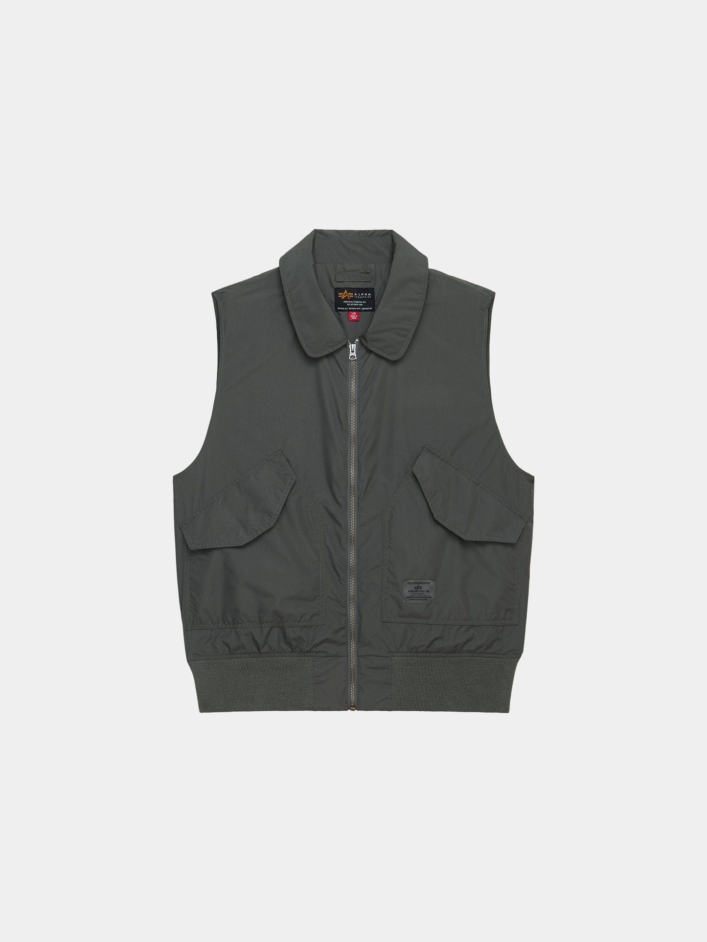 CWU 36/P RELAXED VEST OUTERWEAR Alpha Industries FIELD GRAY XXS 