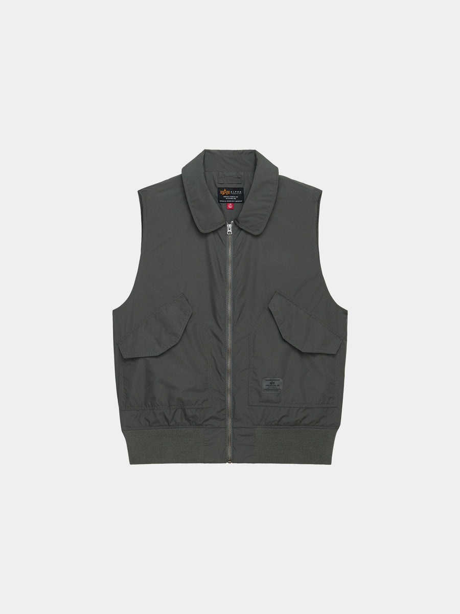 CWU 36/P RELAXED VEST OUTERWEAR Alpha Industries FIELD GRAY XXS 