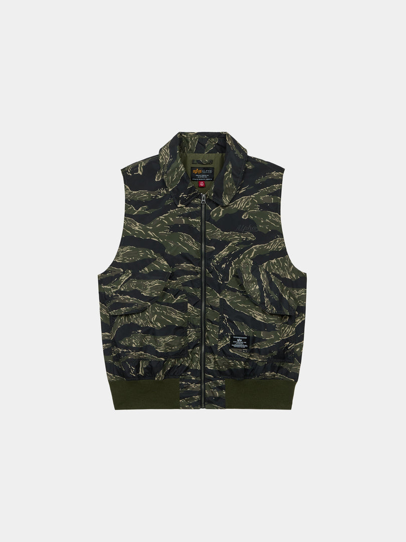 CWU 36/P RELAXED VEST OUTERWEAR Alpha Industries TIGER CAMO XXS 