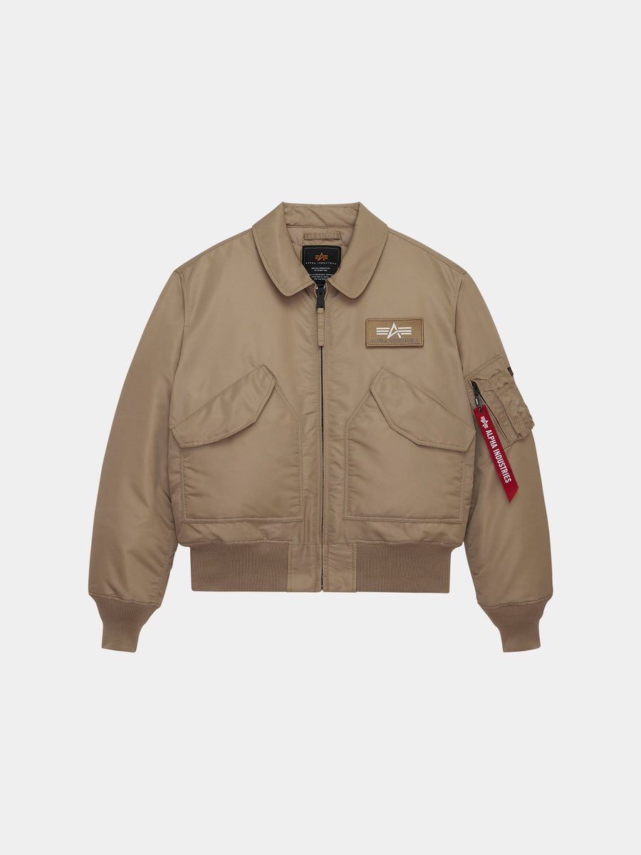 CWU 45/P BOMBER JACKET (HERITAGE) OUTERWEAR Alpha Industries VINTAGE KHAKI XS 