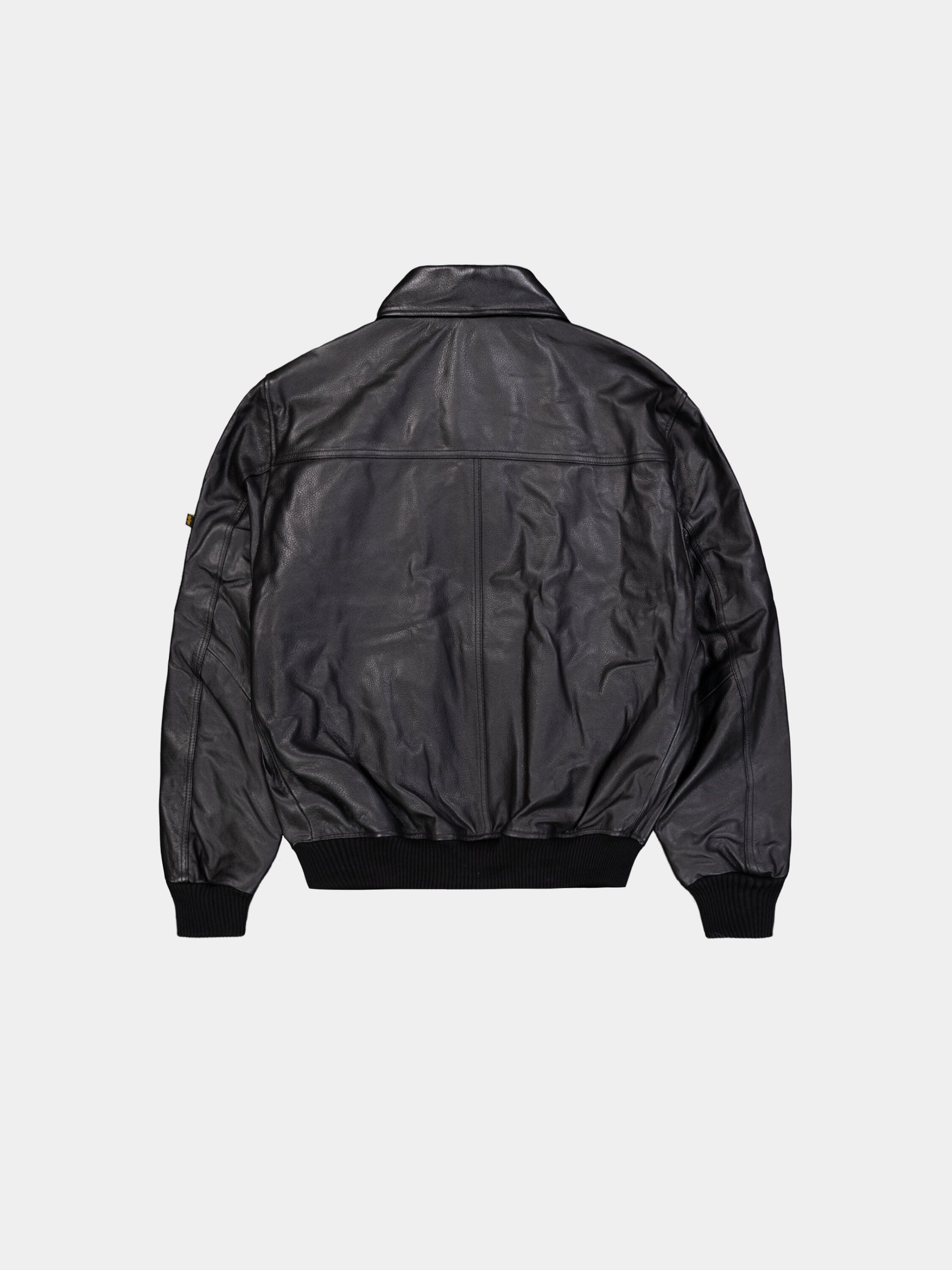 CWU 45/P LEATHER BOMBER JACKET (HERITAGE) FLIGHT Alpha Industries 