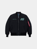 Daft Punk x Alpha MA-1 Bomber Jacket - Flat Front