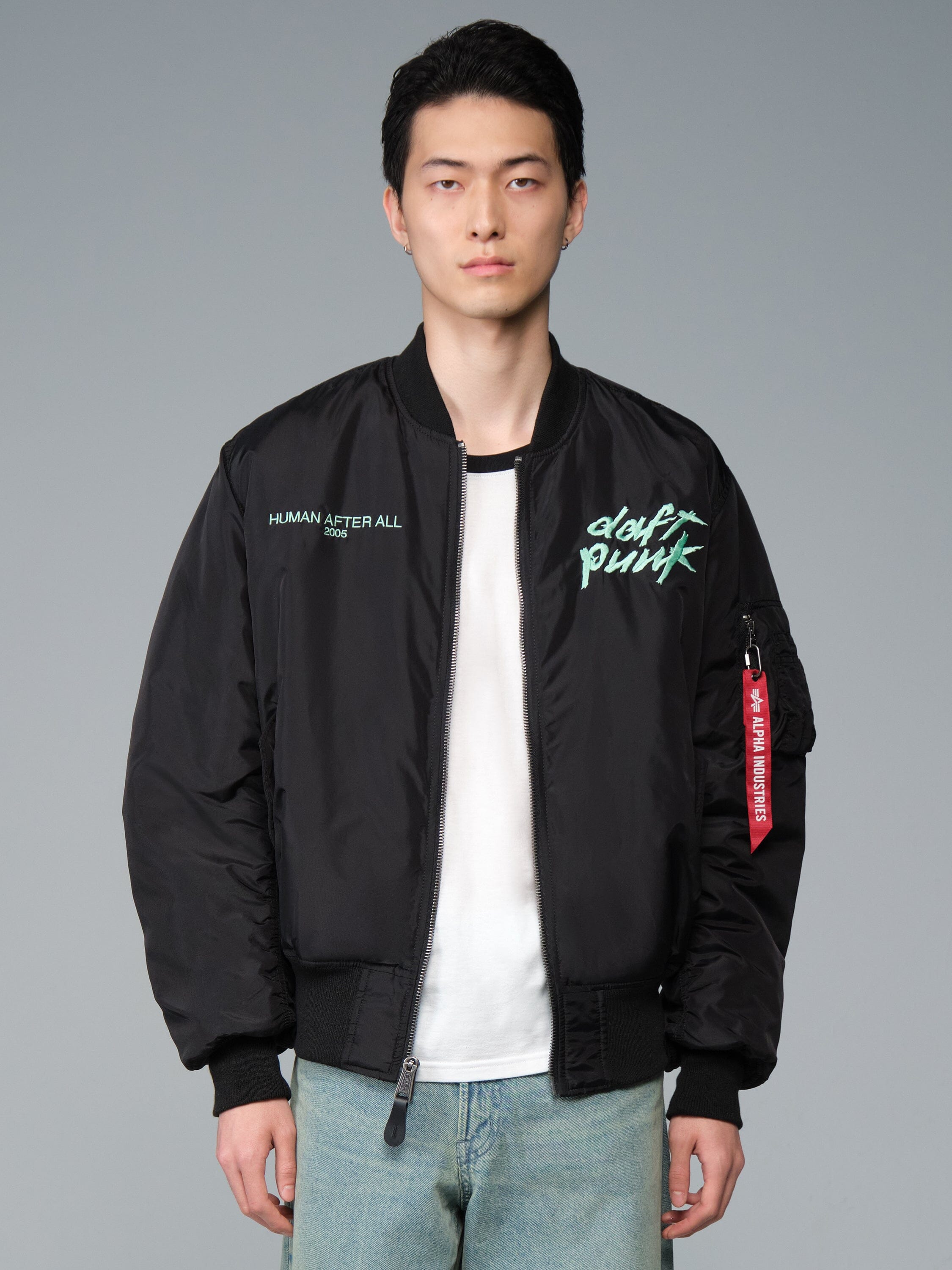 DAFT PUNK X ALPHA MA-1 BOMBER JACKET | Alpha Industries