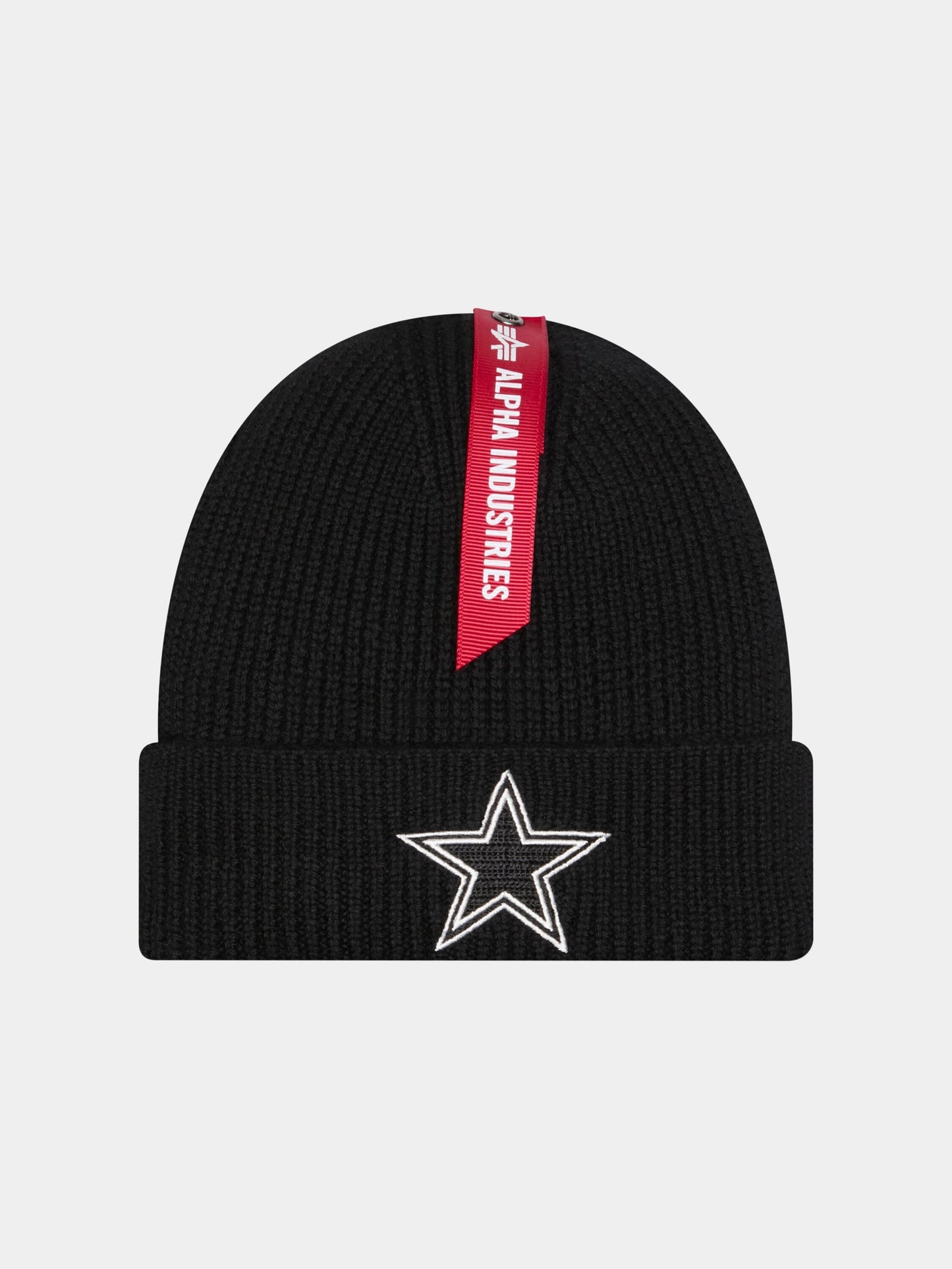 DALLAS COWBOYS X ALPHA X NEW ERA SHORT CUFF BEANIE ACCESSORY Alpha Industries BLACK O/S 