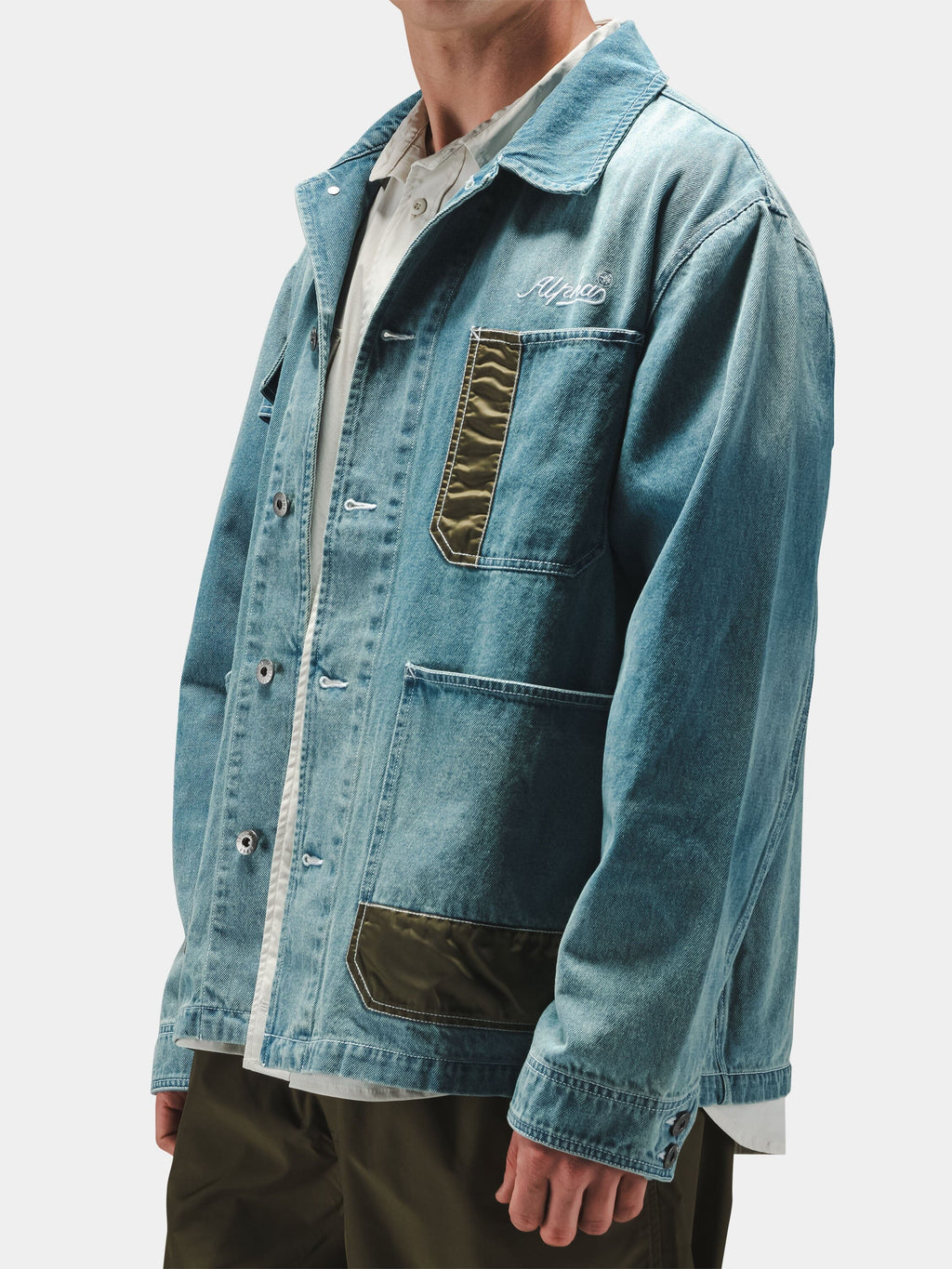 DENIM RELAXED CHORE COAT OUTERWEAR Alpha Industries 