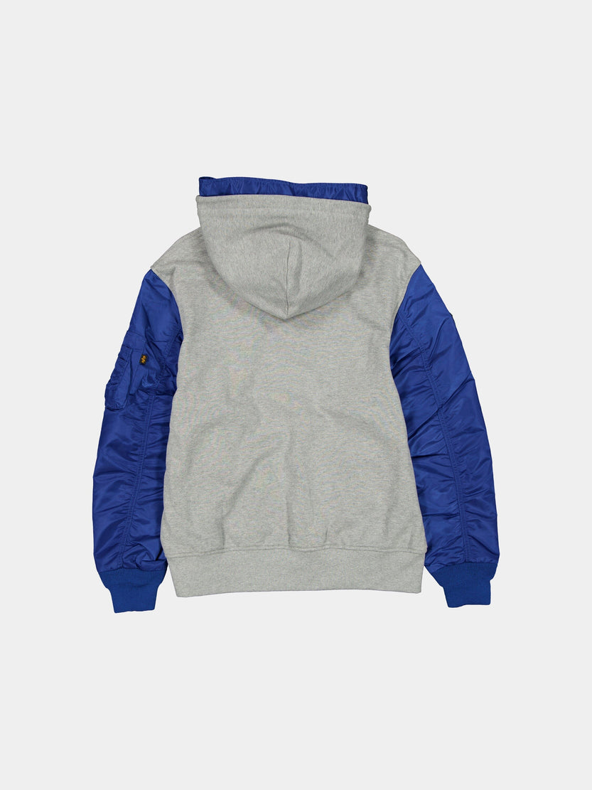DETROIT LIONS X ALPHA X NEW ERA MA-1 ZIP UP HOODIE OUTERWEAR Alpha Industries 