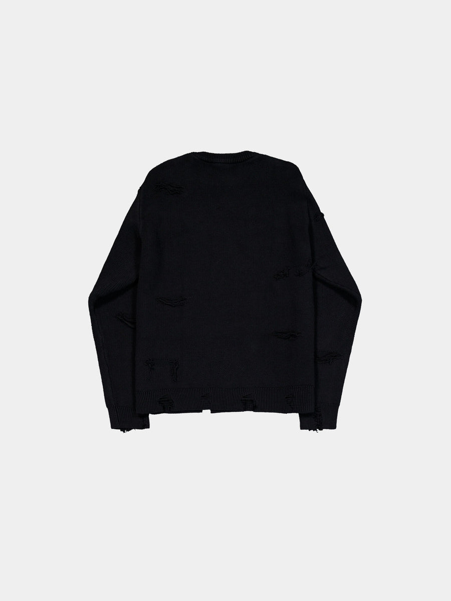 DISTRESSED LOGO PULLOVER SWEATS Alpha Industries 