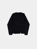 DISTRESSED LOGO PULLOVER SWEATS Alpha Industries BLACK XS 