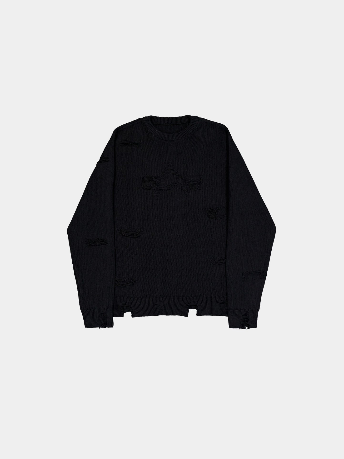 DISTRESSED LOGO PULLOVER SWEATS Alpha Industries BLACK XS 