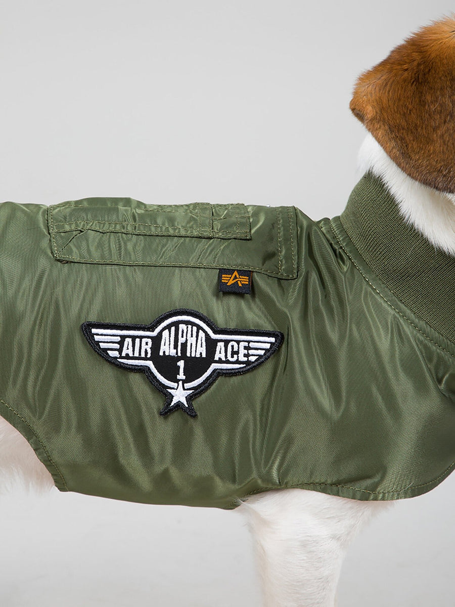 DOG MA-1 NYLON FLIGHT JACKET OUTERWEAR Alpha Industries 
