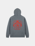 DOWNTOWN DELI HOODIE TOP Alpha Industries MEDIUM CHARCOAL HEATHER XS 