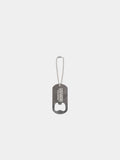 EMBOSSED BOTTLE OPENER KEYCHAIN KEYCHAIN Alpha Industries SILVER ONE SIZE 