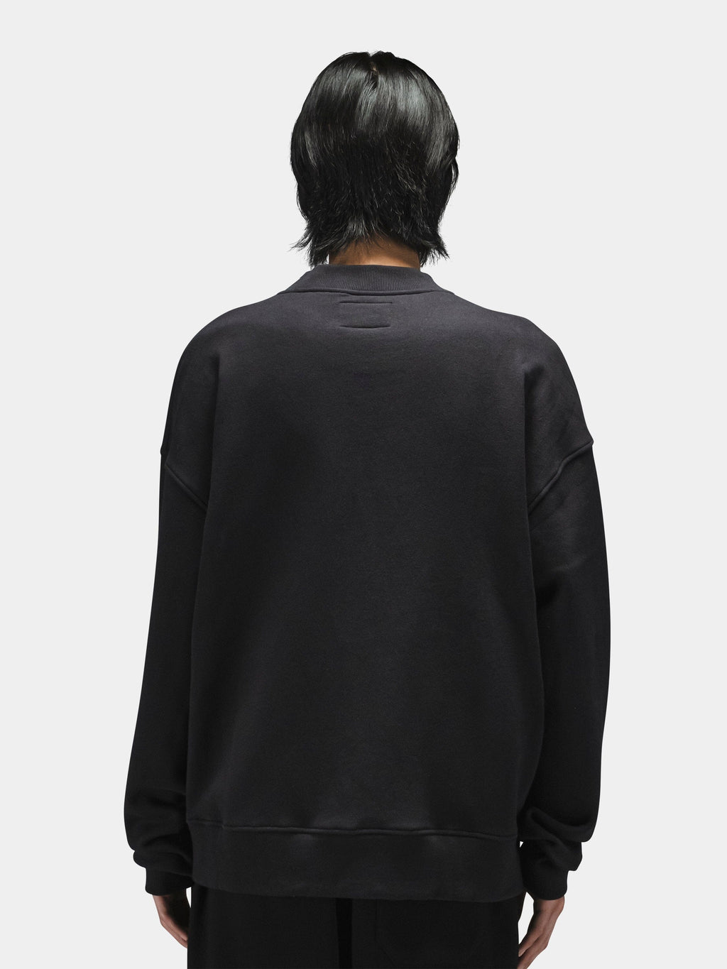 Alpha Industries Essential Cardigan in cotton-poly blend with loose fit.