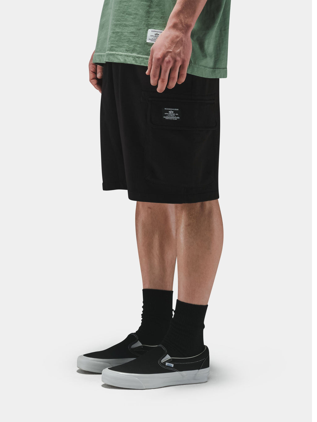 ESSENTIAL CARGO FRENCH TERRY SHORT BOTTOMS Alpha Industries 