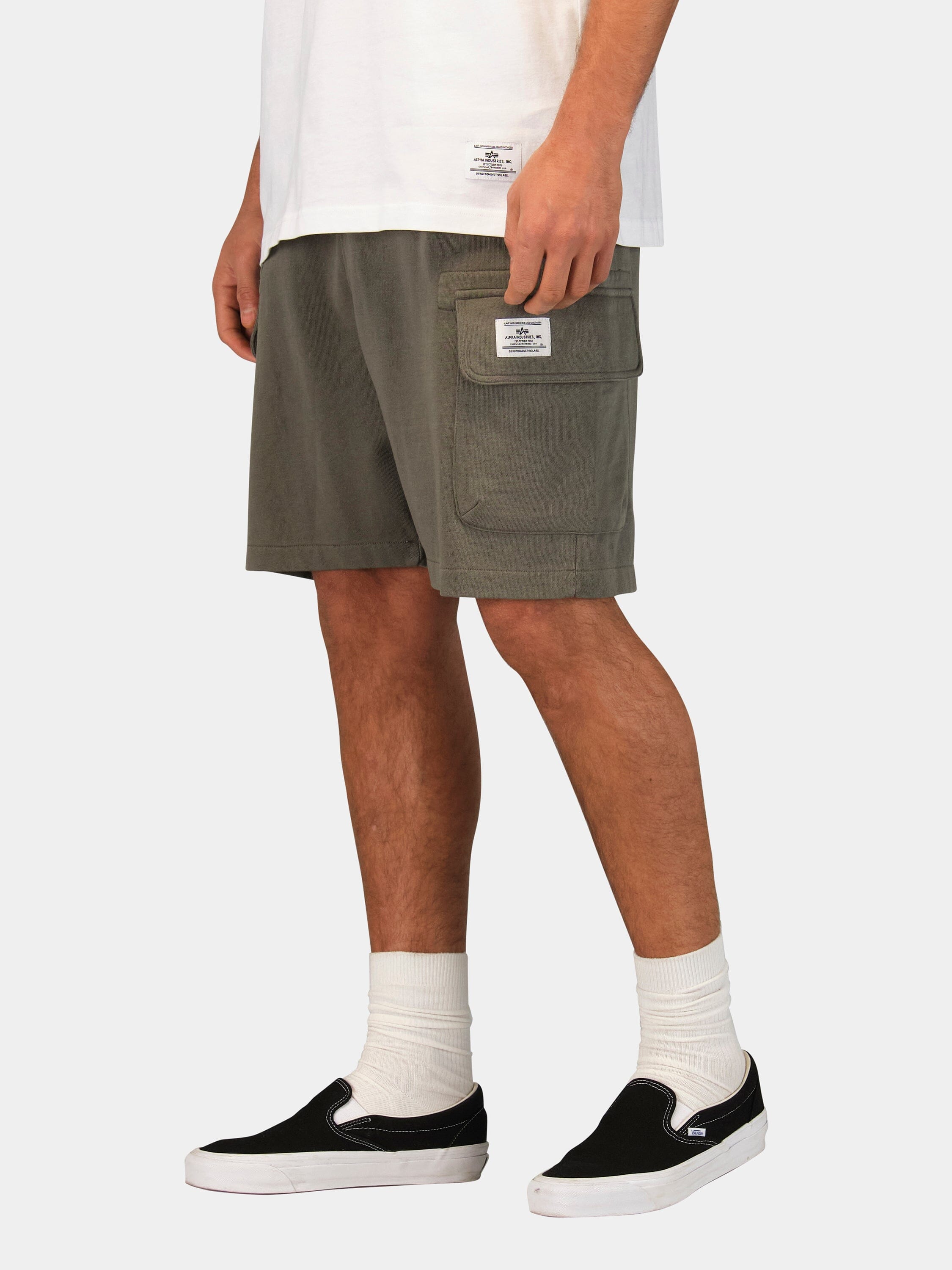 ESSENTIAL CARGO FRENCH TERRY SHORT BOTTOMS Alpha Industries 