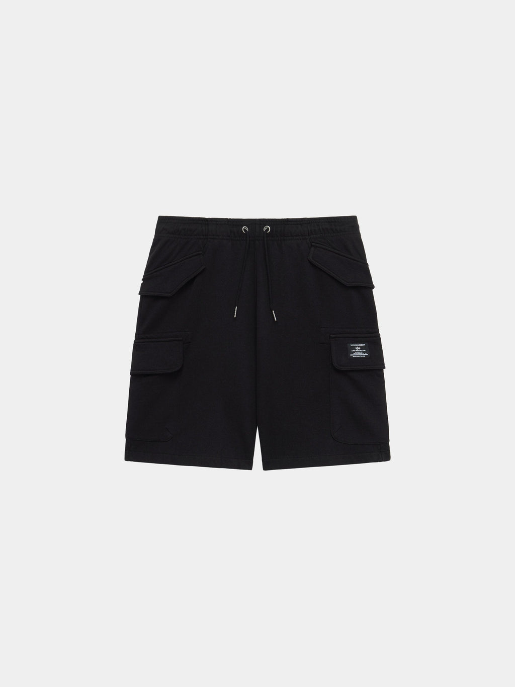 ESSENTIAL CARGO FRENCH TERRY SHORT BOTTOMS Alpha Industries BLACK XS 