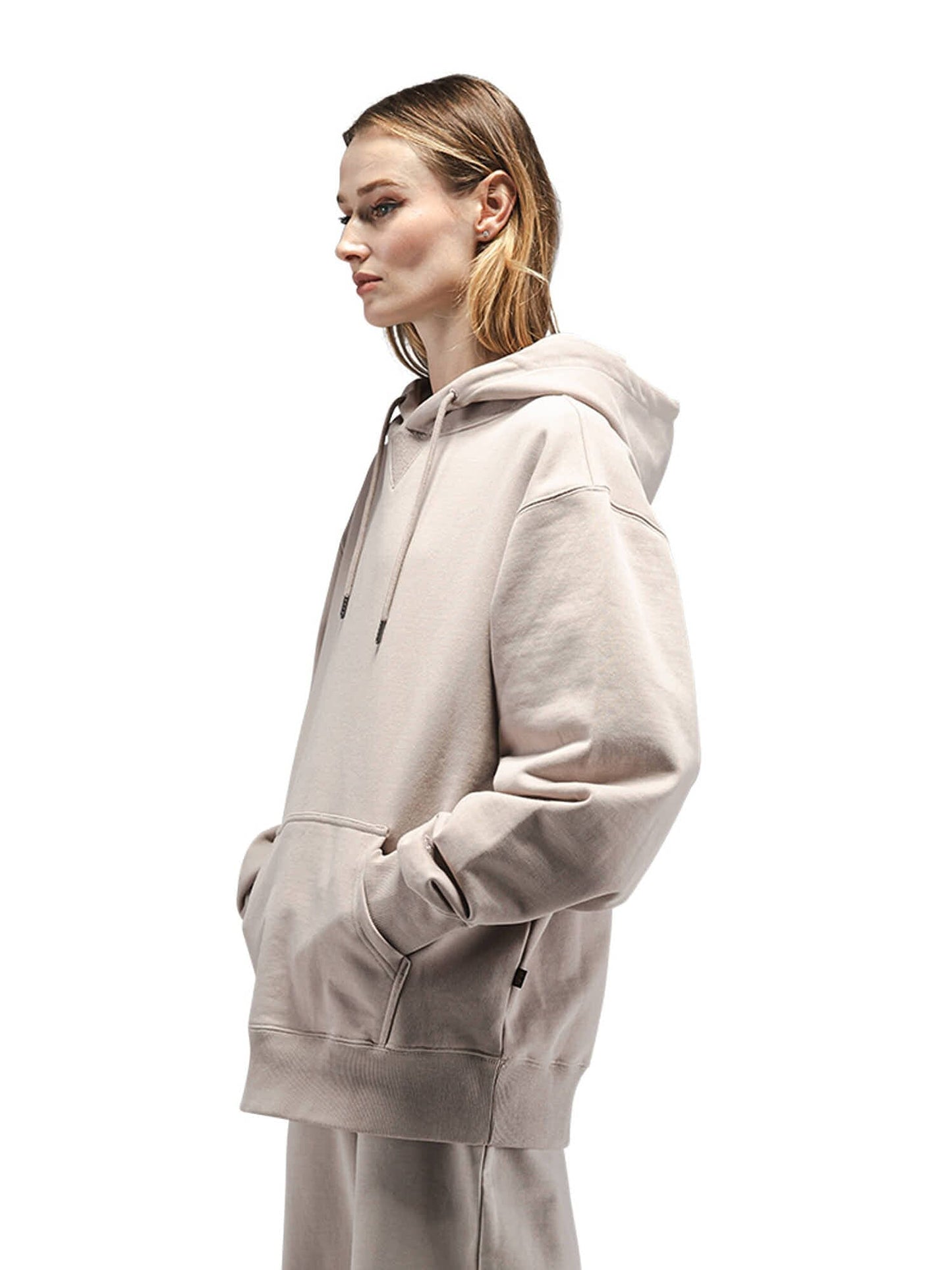 Alpha Industries Essential French Terry Hoodie Gen Ii and Matching Pants, Black, Cotton, Front Pocket, Drawstring Hood.