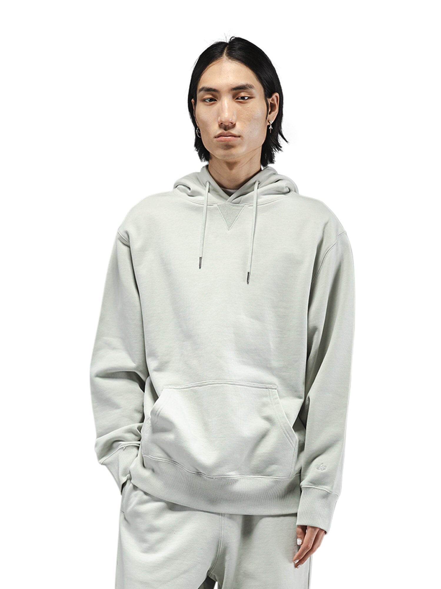 Alpha Industries Essential French Terry Hoodie Gen Ii and Sweatpants, French terry cotton, unisex logo.