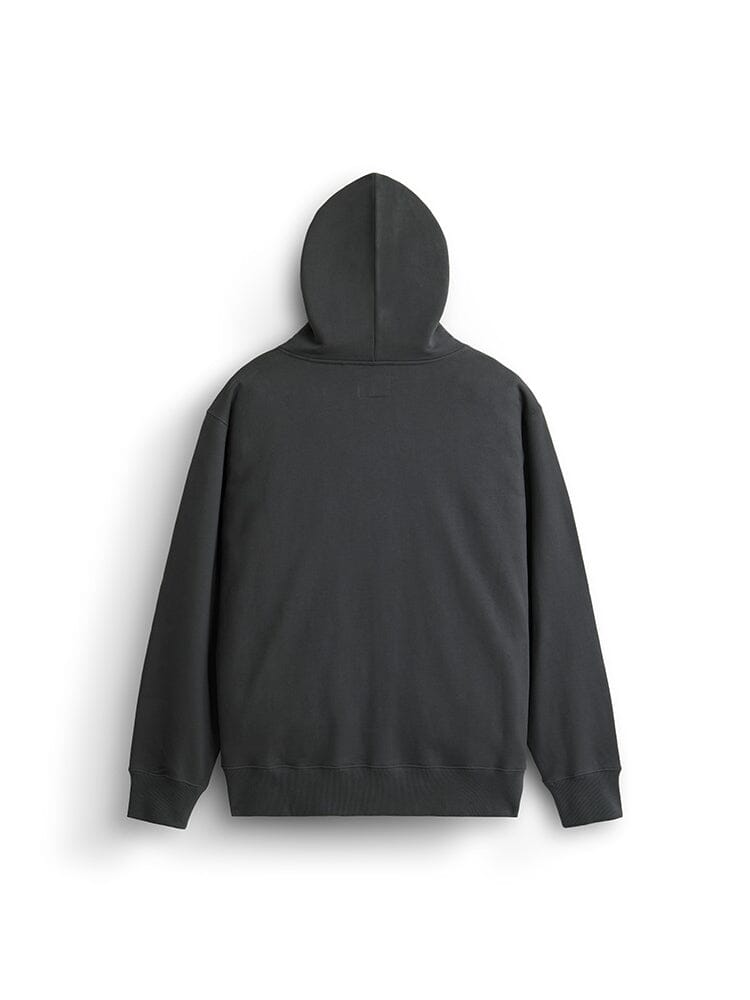 Alpha Industries Essential French Terry Hoodie Gen Ii, dark green, French terry cotton.
