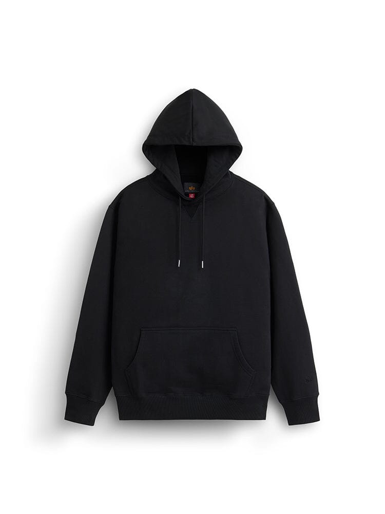 ESSENTIAL FRENCH TERRY HOODIE GEN II TOPS Alpha Industries BLACK XXS 