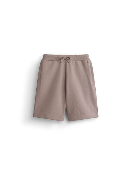 Alpha Industries Essential French Terry Short, Atlas Khaki, elastic waistband, drawstring, side pockets.
