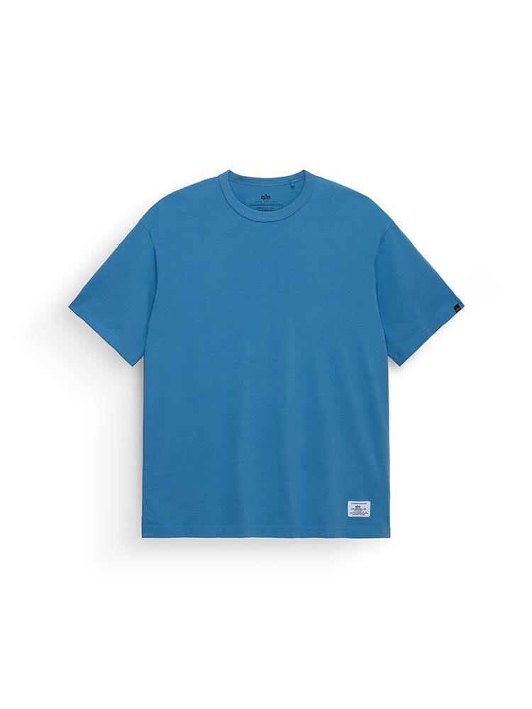 ESSENTIAL RELAXED TEE TOP Alpha Industries ELEMENTAL BLUE XS 