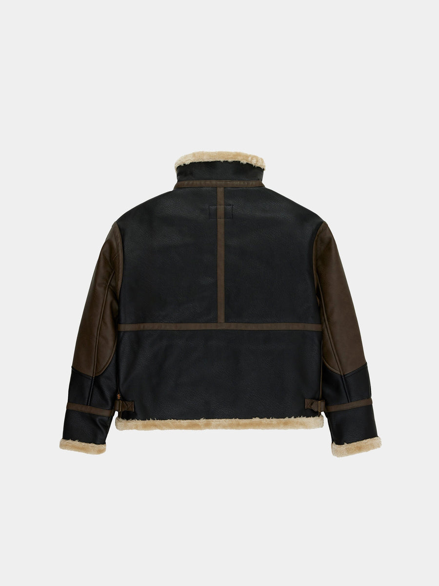 FAUX LEATHER B-3 MOD JACKET OUTERWEAR Alpha Industries 
