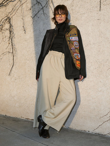 GDBG X ALPHA UPCYCLED PATCHED LINER VEST