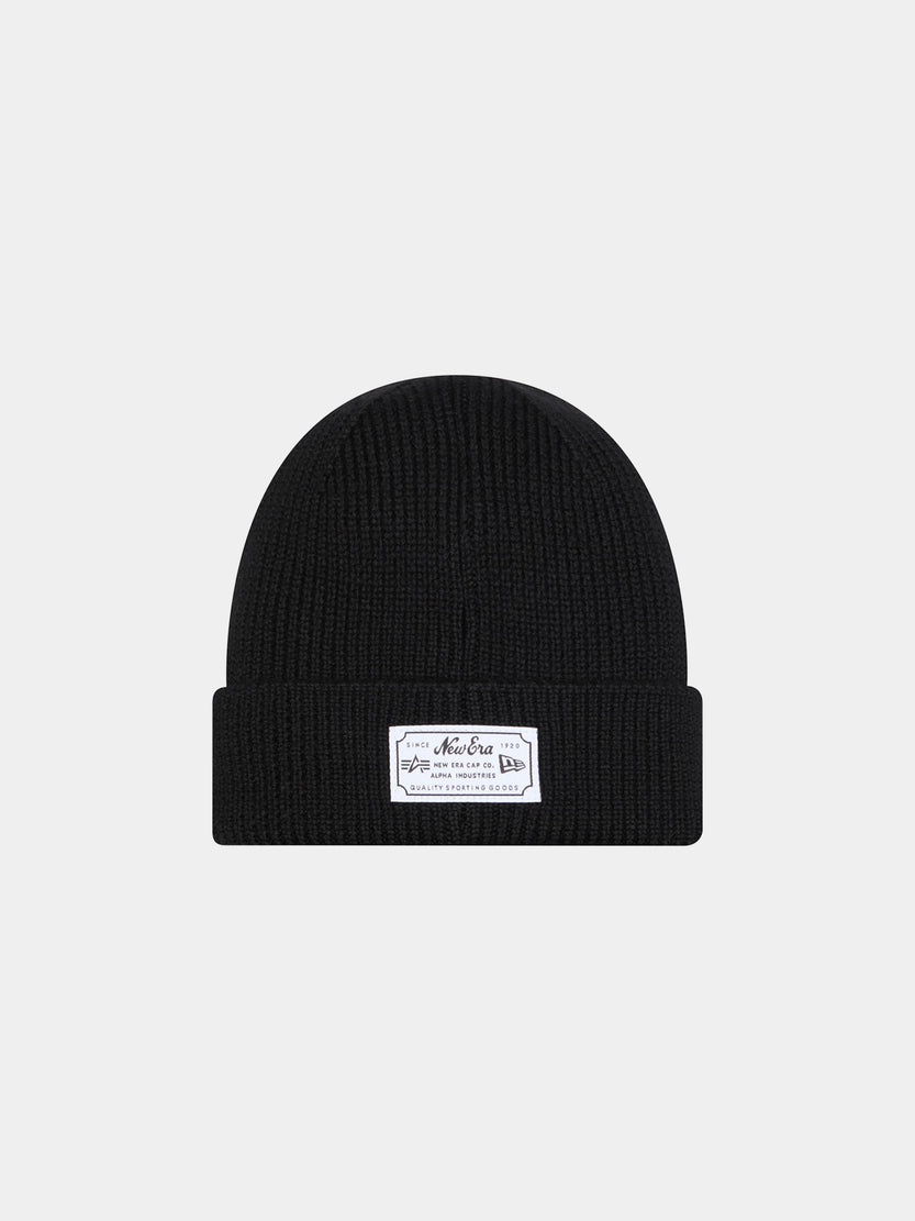 GOLDEN STATE WARRIORS X ALPHA X NEW ERA SHORT CUFF BEANIE ACCESSORY Alpha Industries 