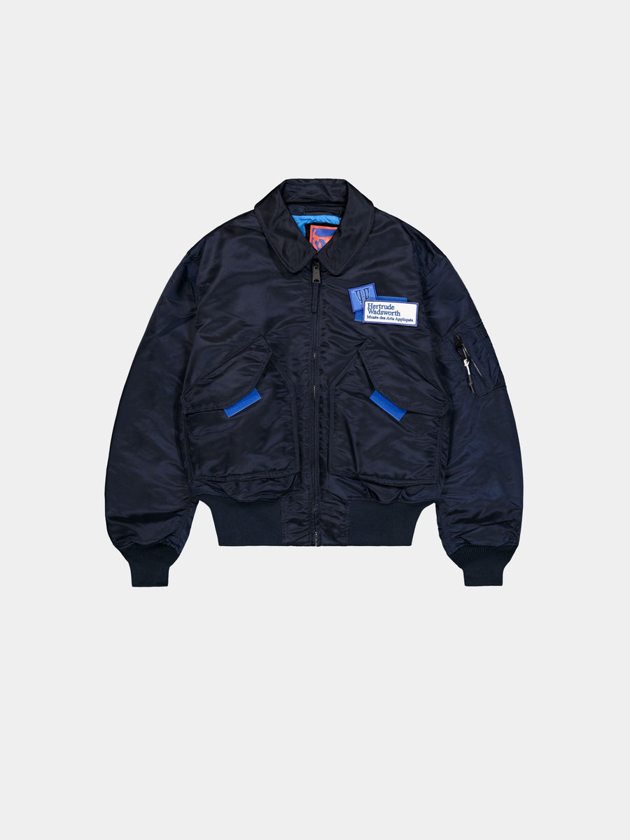 GR10K X ALPHA CWU 45/P FLIGHT JACKET FLIGHT Alpha Industries REPLICA BLUE XS 